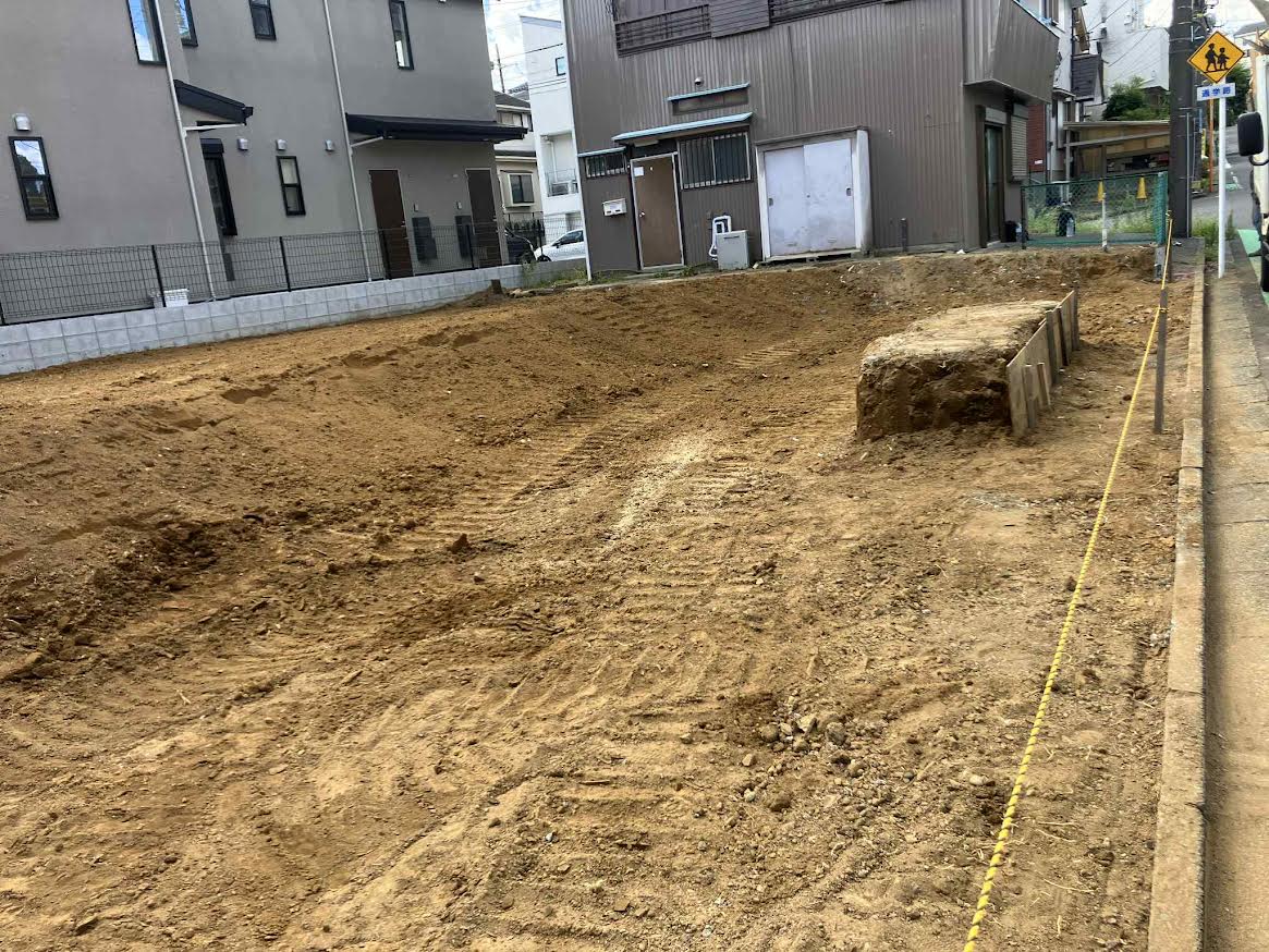 2025/08/30の解体状況：整地完了