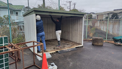 2025/12/26の解体状況：解体の様子