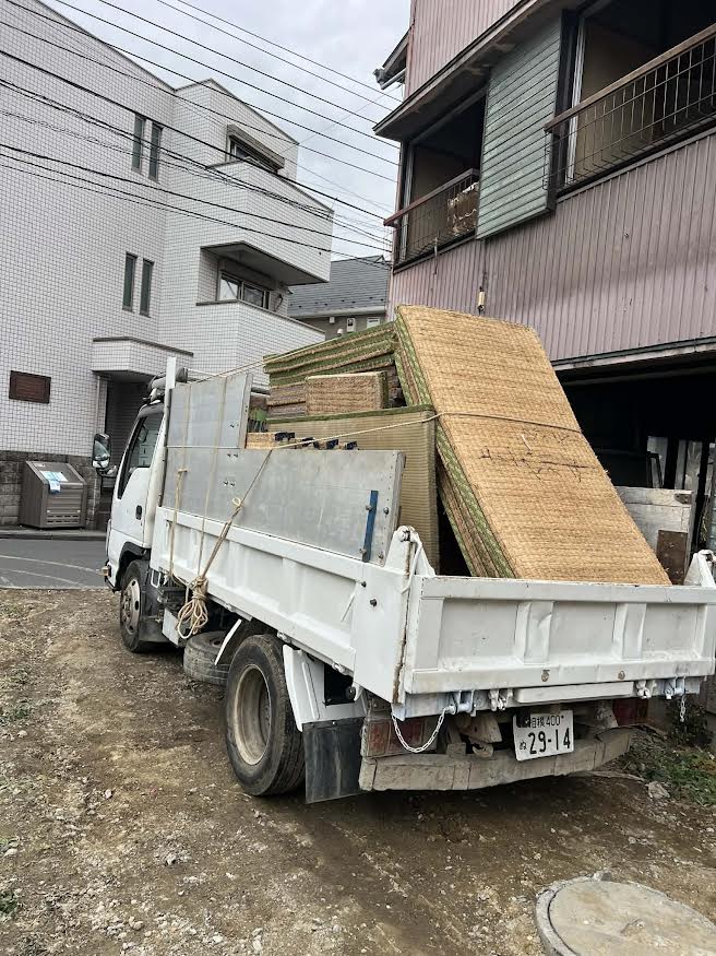 2026/03/14の解体状況：畳撤去