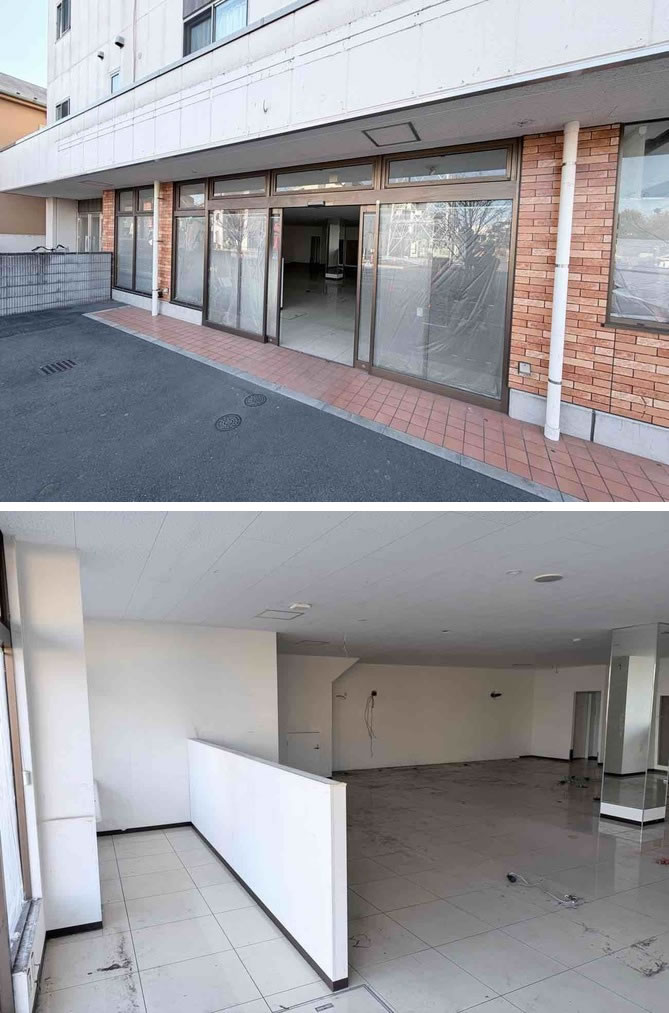 難易度：★★☆☆☆<br>店舗スケルトン：ロードサイド建物１階コンビニ店／東京都２３区