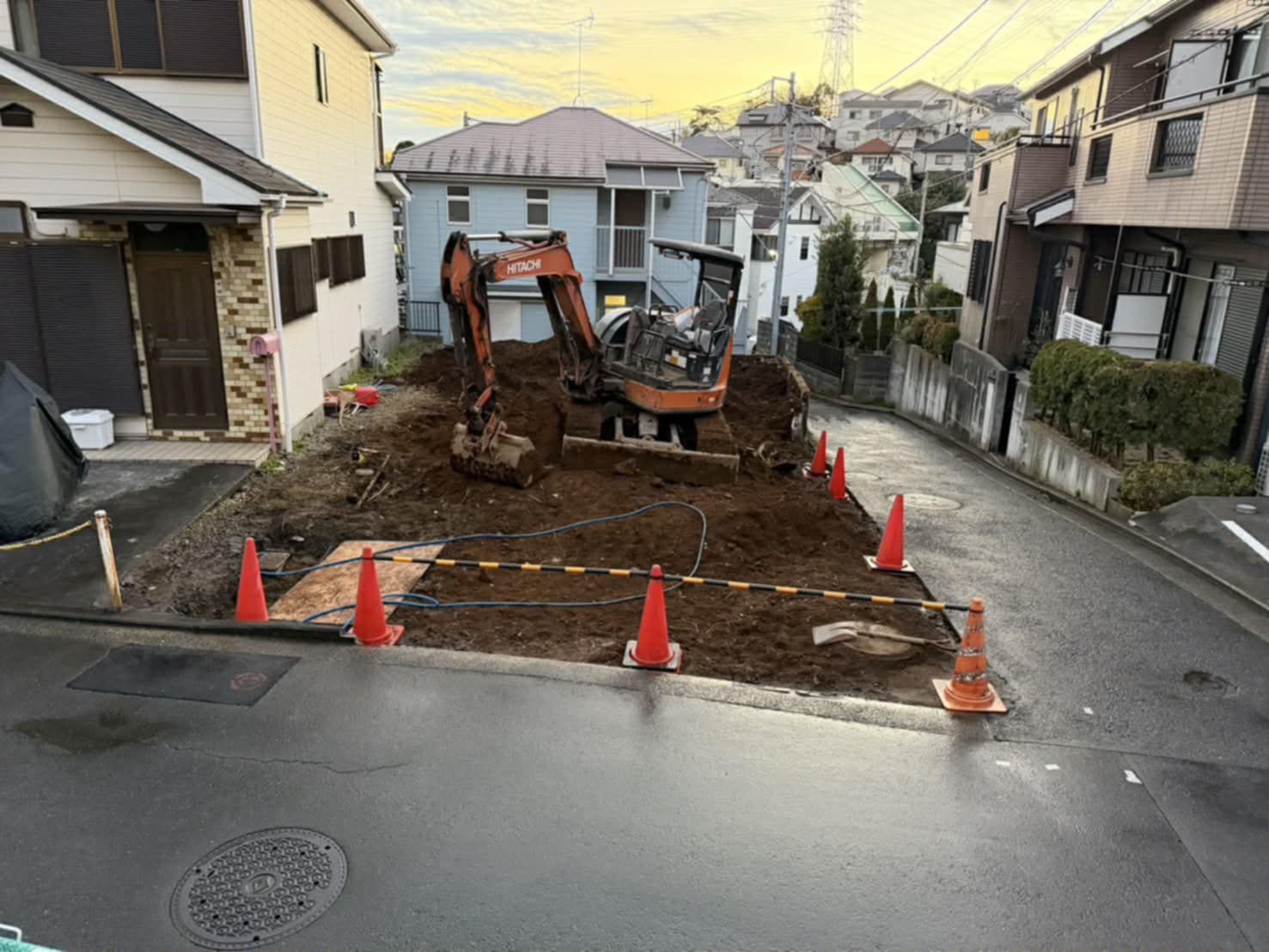 2025/12/09の解体状況：その他混合搬出完了